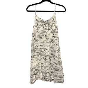 Patterson J. Kincaid bird print dress